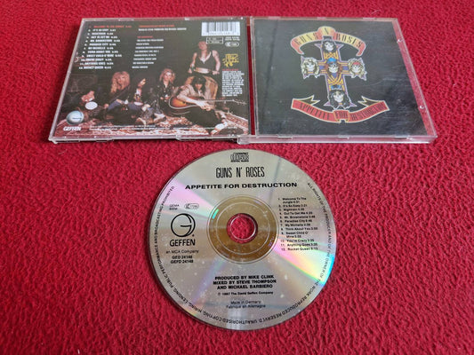 GUNS N' ROSES APPETITE FOR DESTRUCTION CD