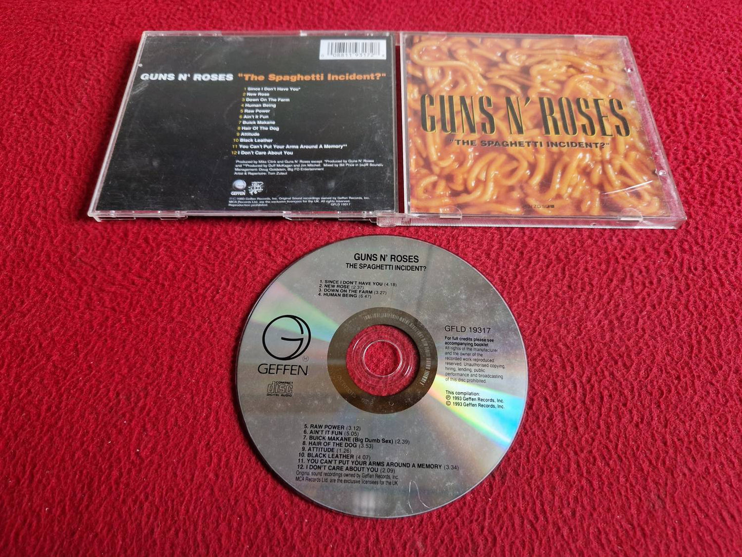 GUNS N' ROSES THE SPAGHETTI INCIDENT? CD