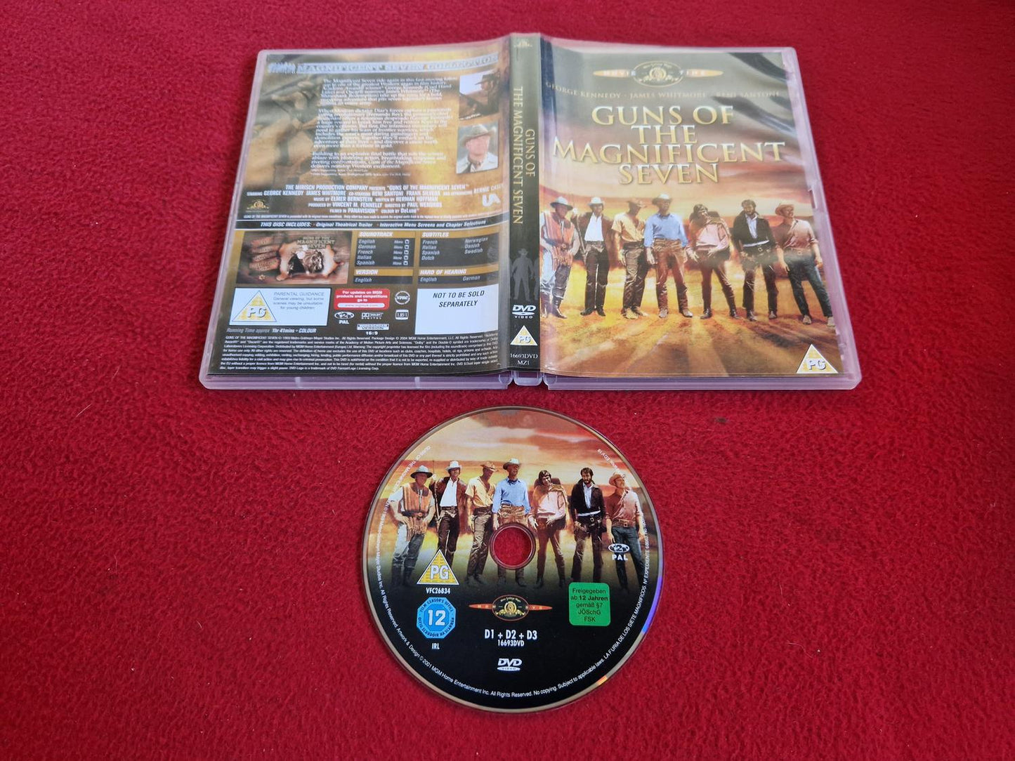 GUNS OF THE MAGNIFICENT SEVEN DVD