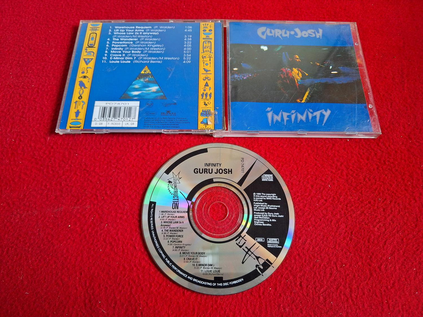 GURU JOSH INFINITY CD