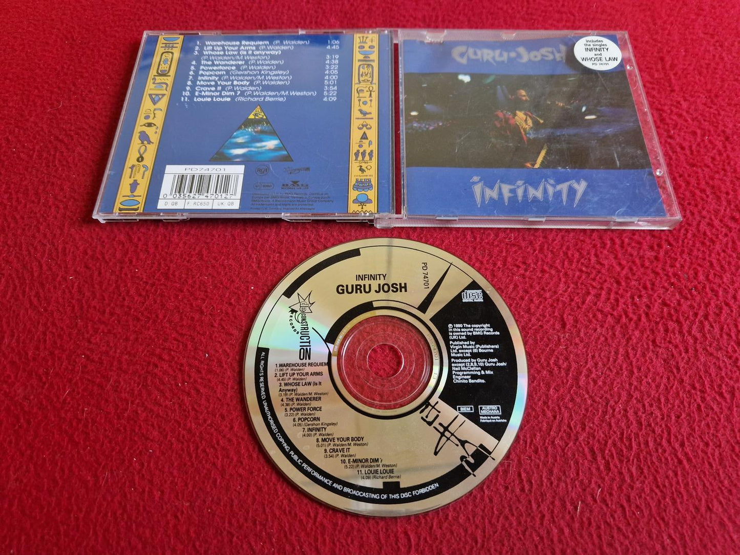 GURU JOSH INFINITY CD