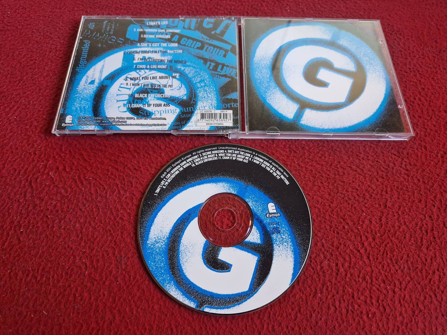GUTTERMOUTH COVERED WITH ANTS CD