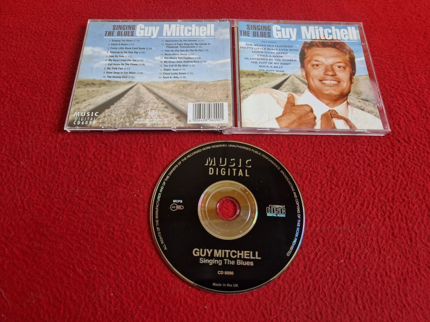 GUY MITCHELL SINGING THE BLUES CD