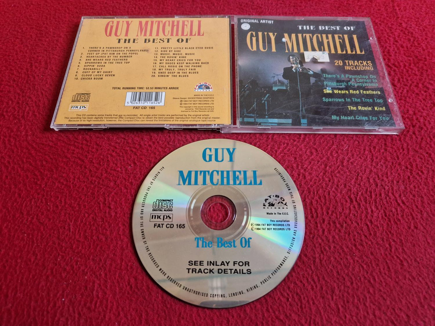 GUY MITCHELL THE BEST OF CD