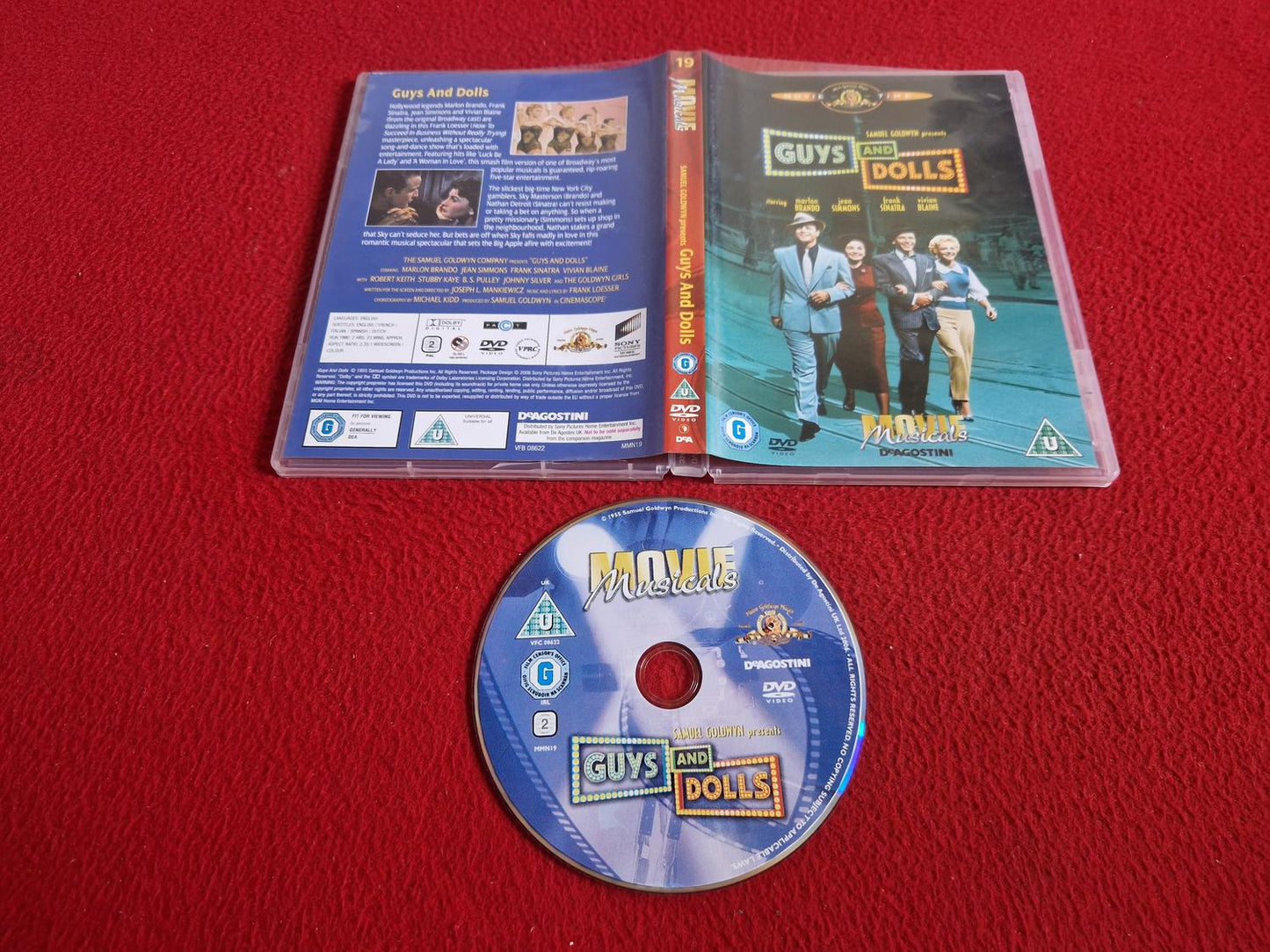 GUYS AND DOLLS DVD
