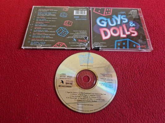 GUYS & DOLLS SELECTED HIGHLIGHTS CD