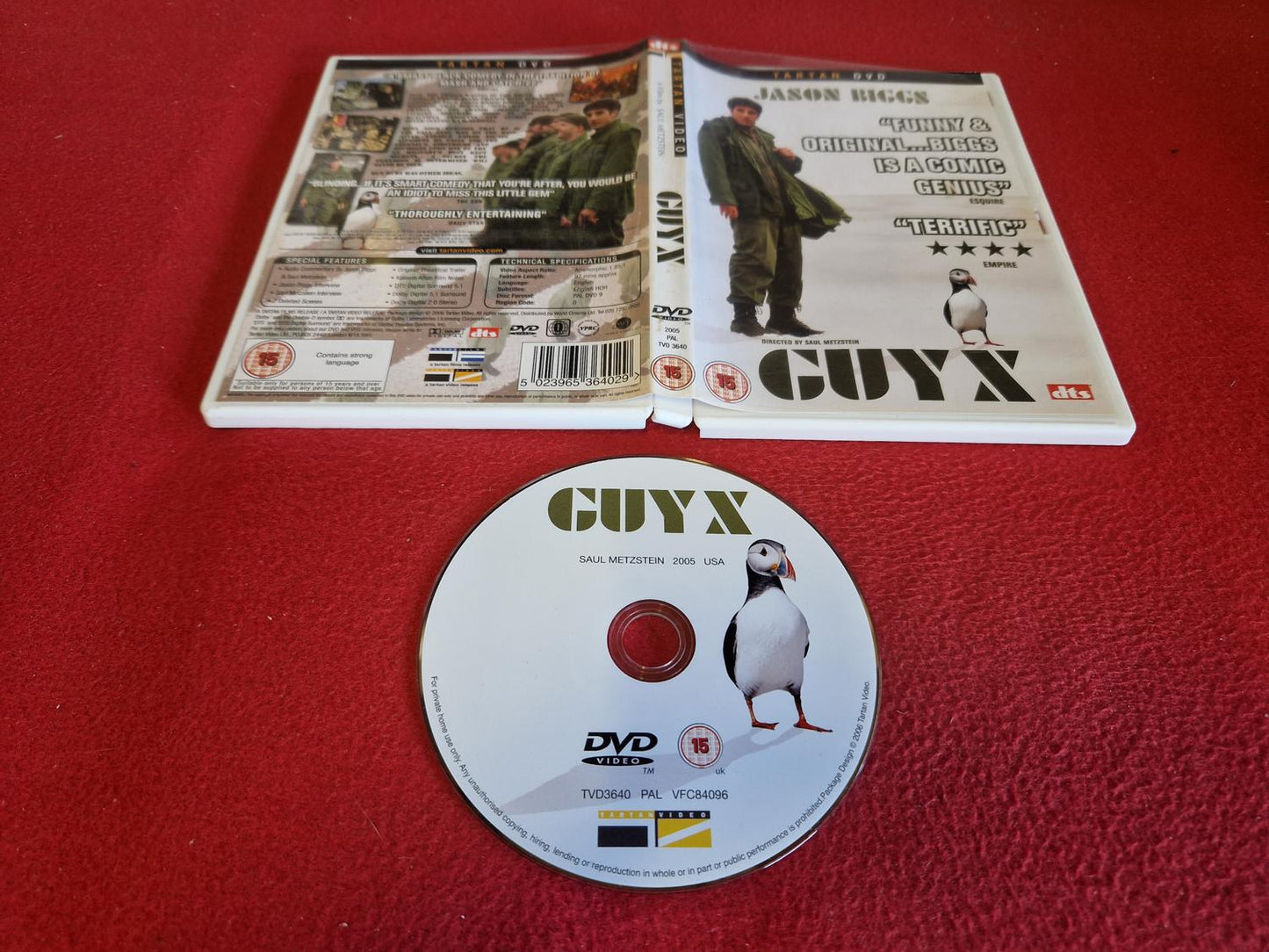 GUY X till DVD