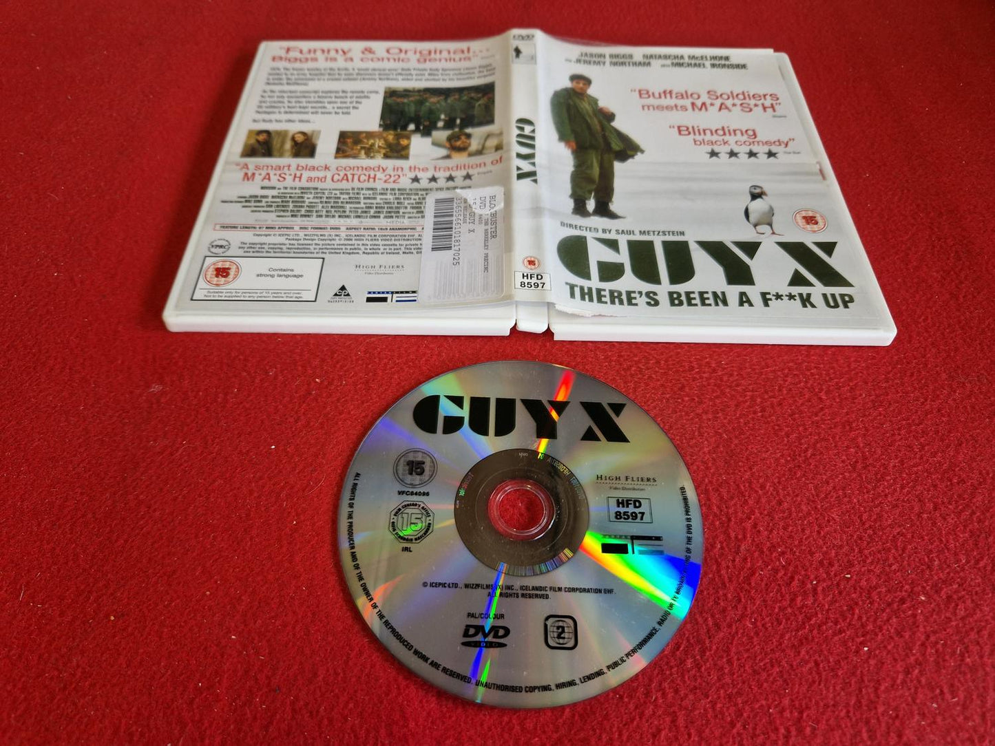 GUY X till DVD