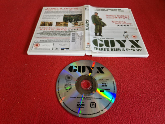 GUY X till DVD