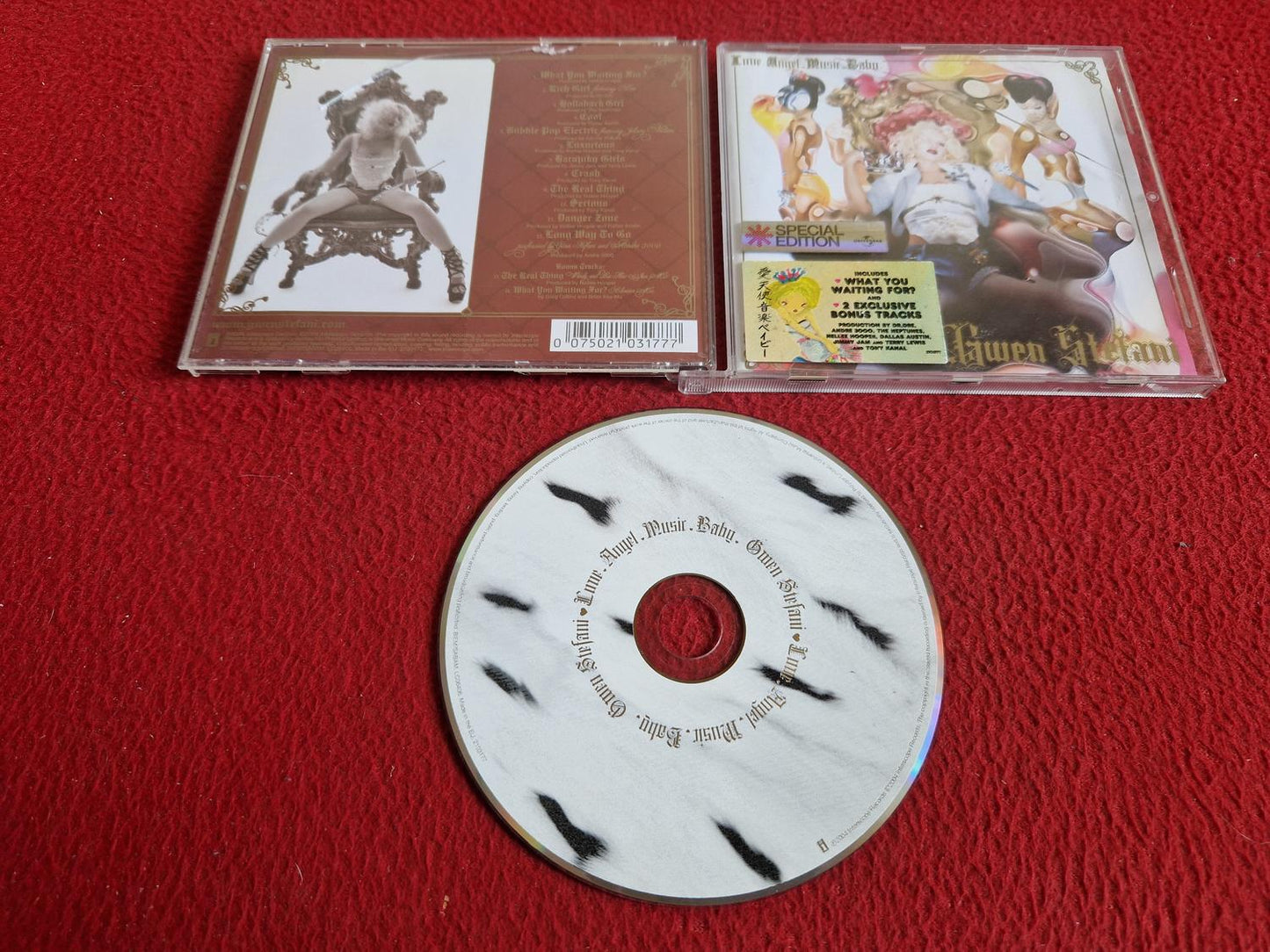 GWEN STEFANI LOVE ANGEL MUSIC BABY CD