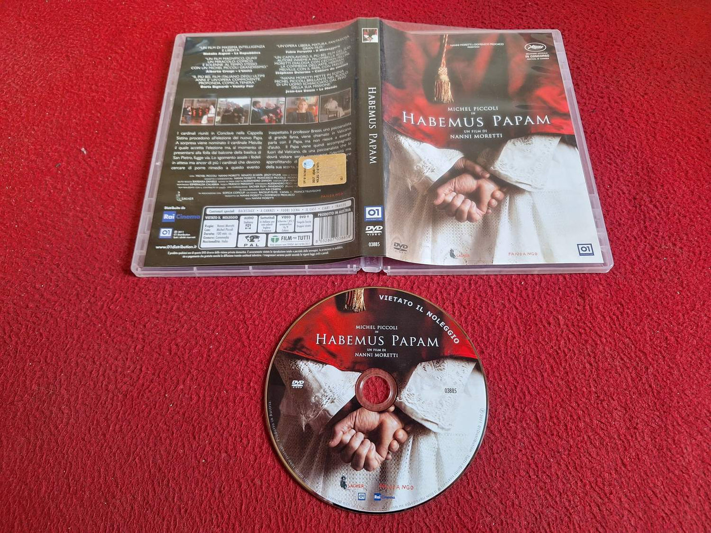 HABEMUS PAPAM [ ITALIENSKT TAL ENGELSK TEXT ] DVD
