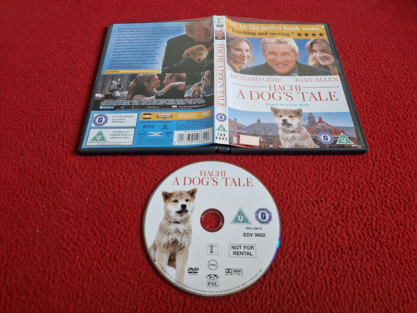 HACHI A DOG'S TALE DVD