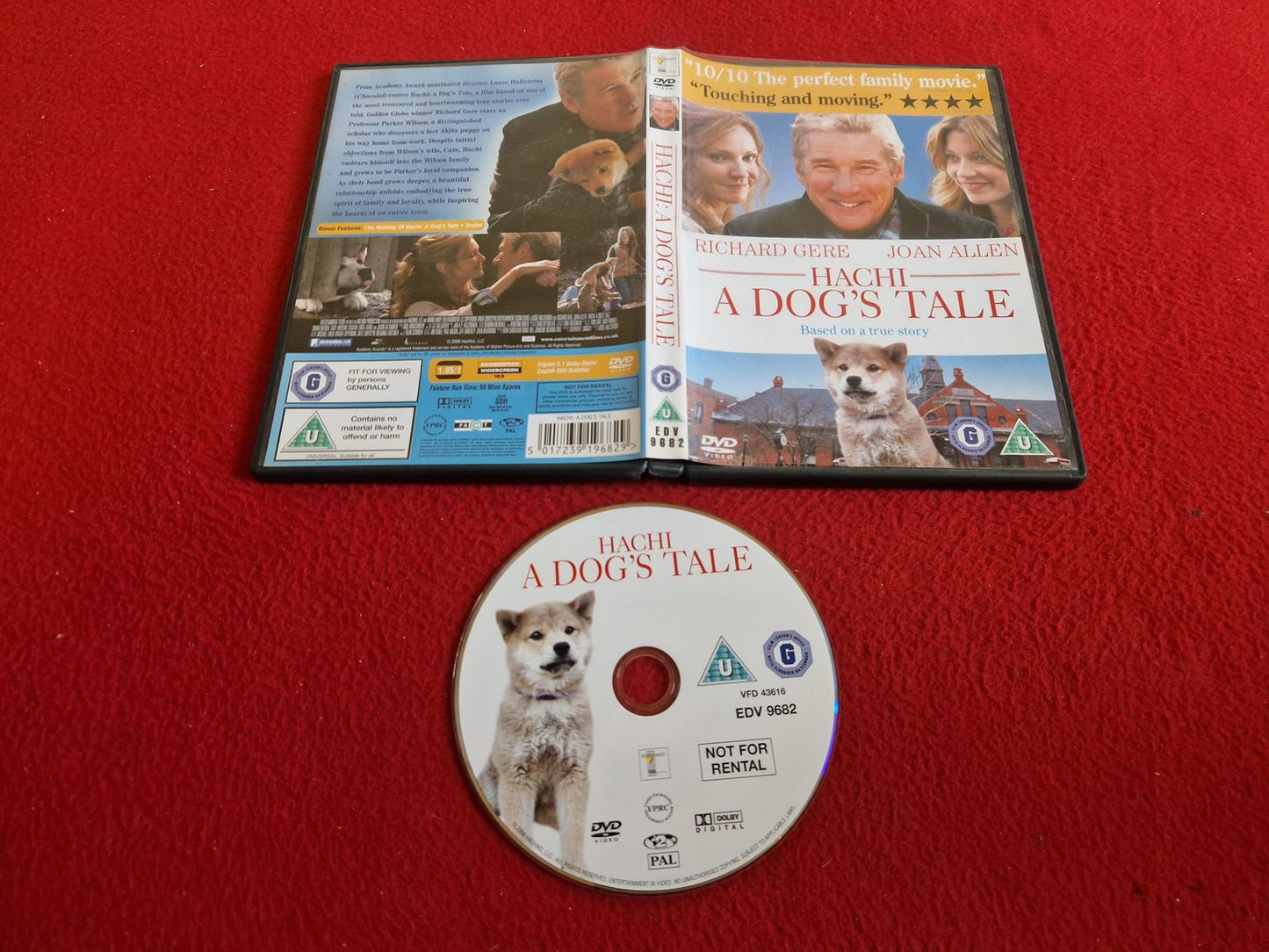 HACHI A DOG'S TALE DVD