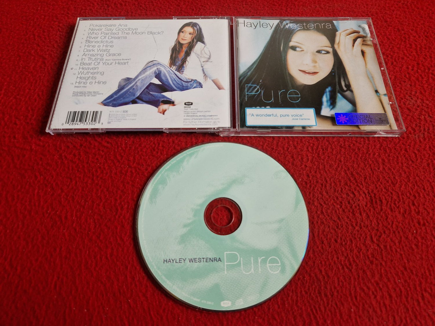 HALEY WESTENRA PURE CD
