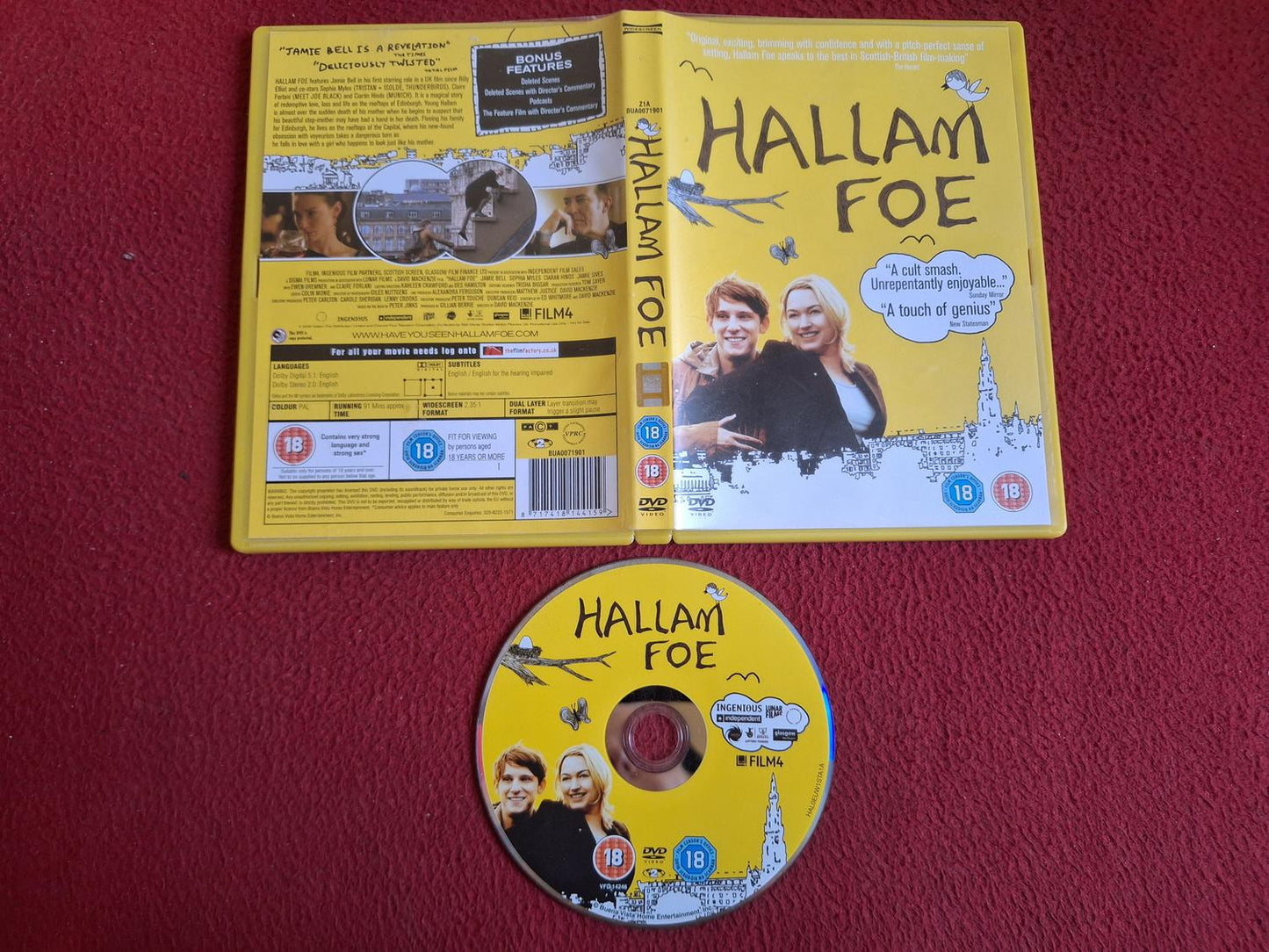 HALLAM FOE DVD