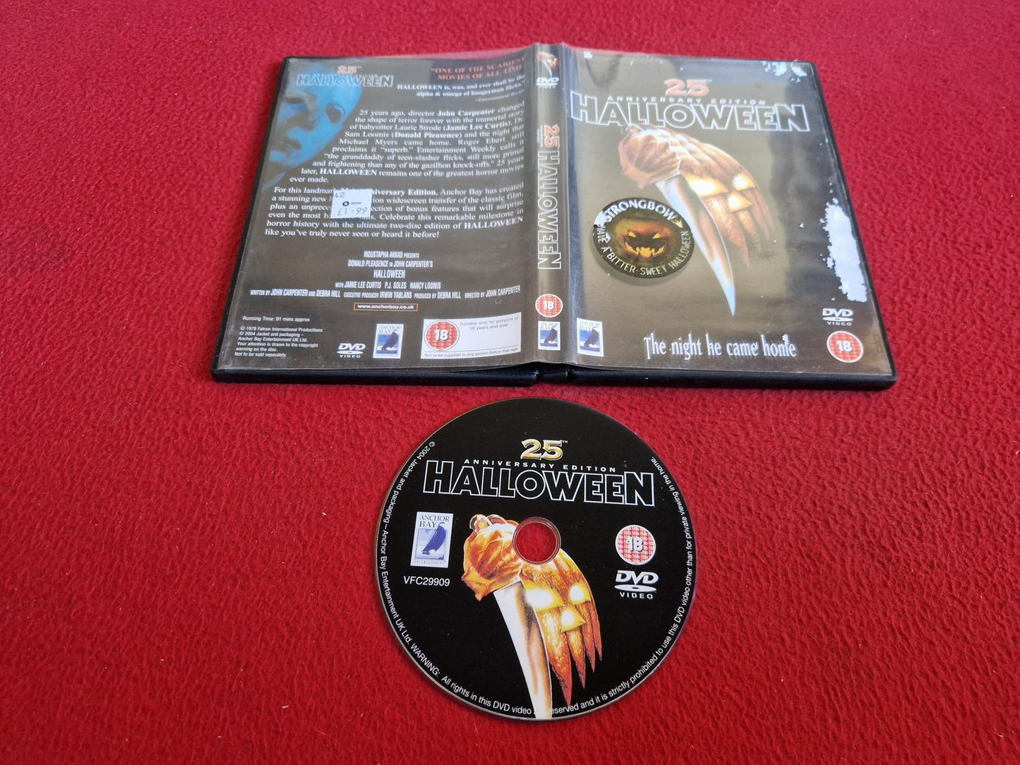 HALLOWEEN 25TH ANNIVERSARY EDITION DVD
