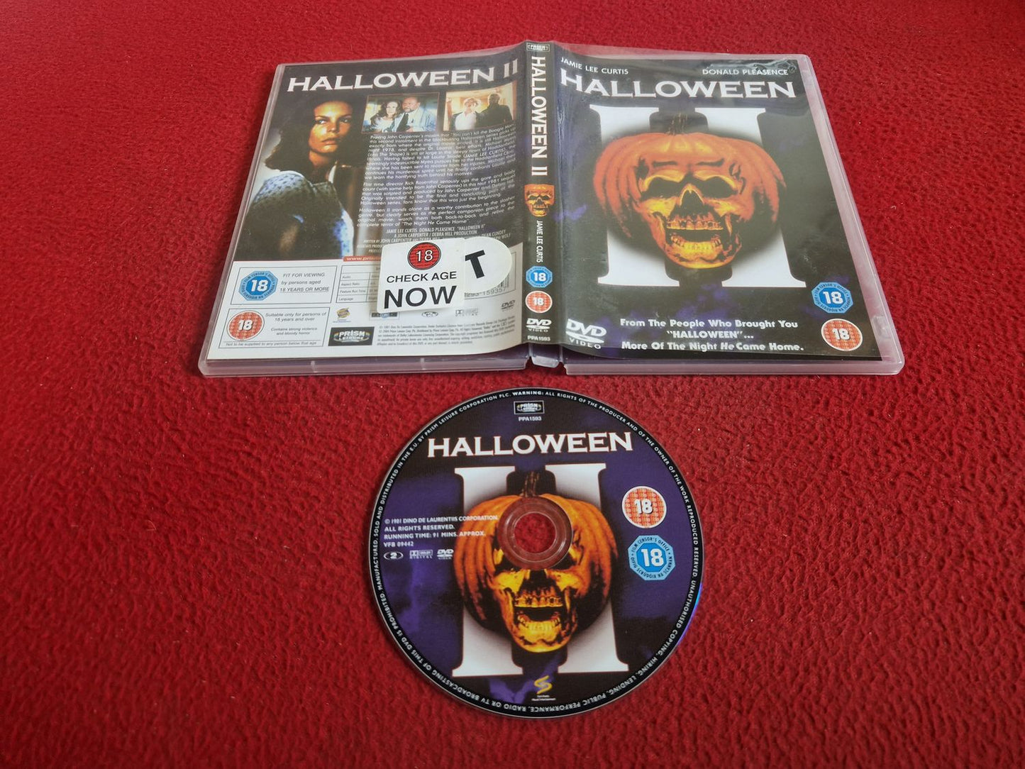 HALLOWEEN 2 DVD