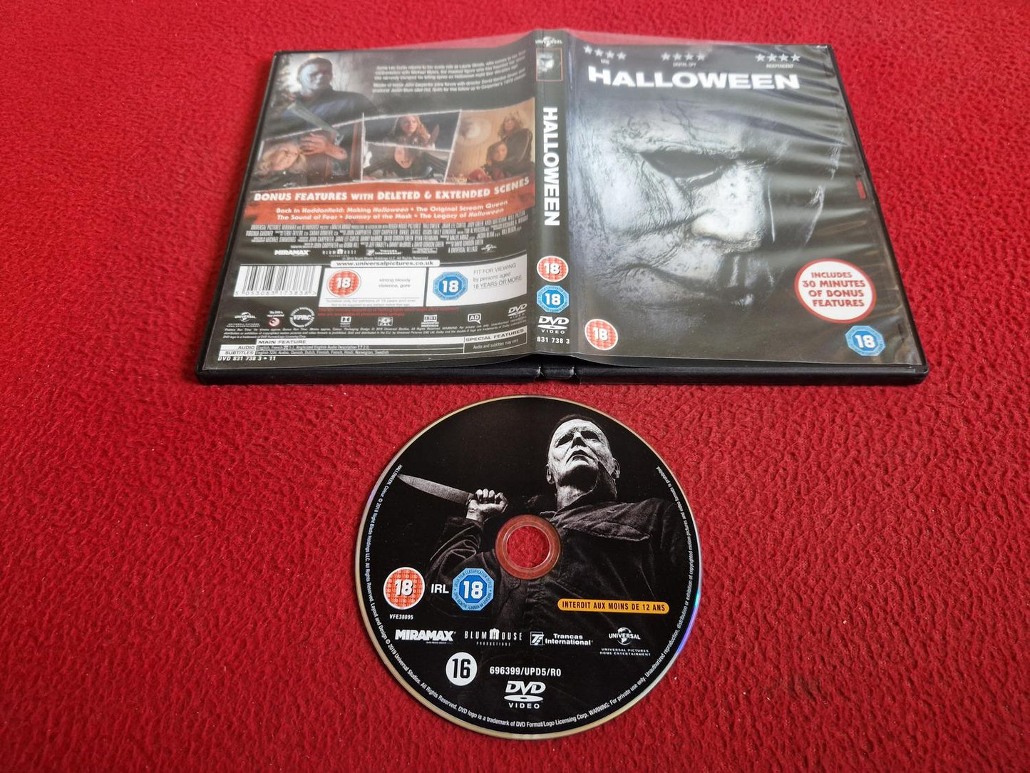 HALLOWEEN DVD