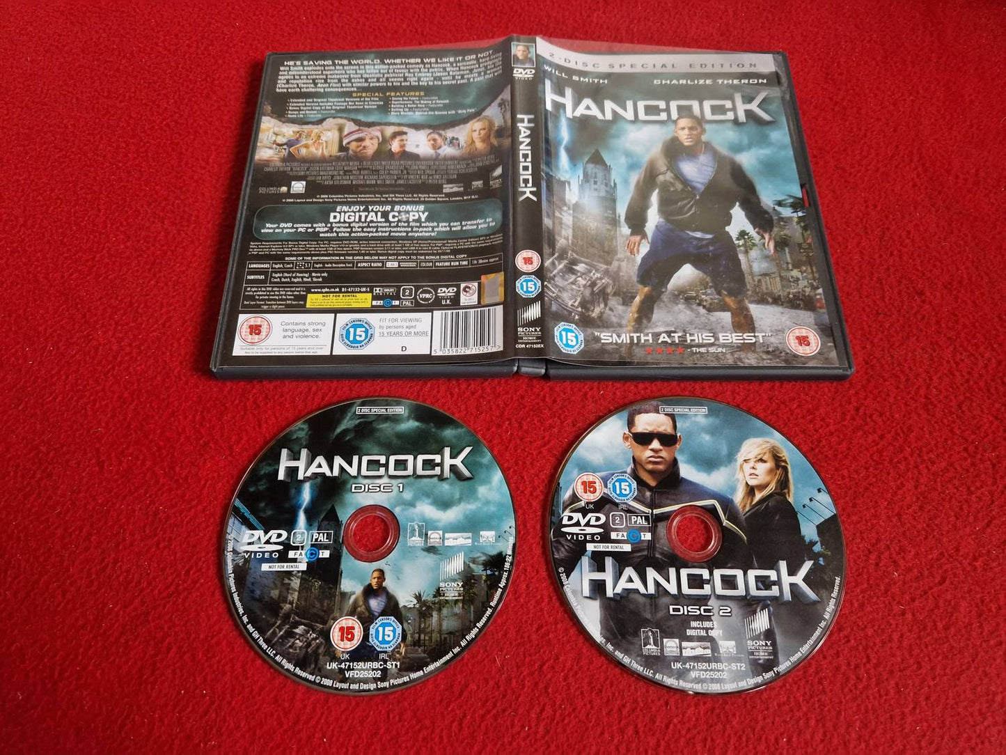 HANCOCK DVD