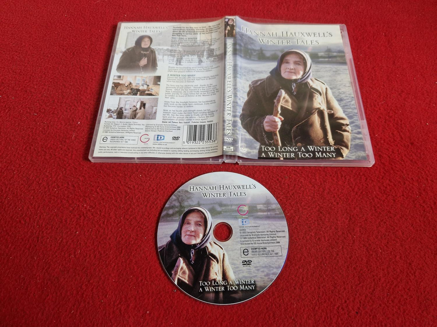 HANNAH HAUXWELL'S WINTER TALES DVD