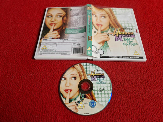 HANNAH MONTANA BEHIND THE SPOTLIGHT DVD