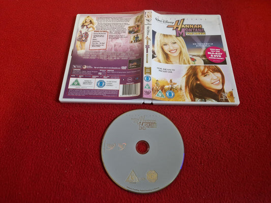 HANNAH MONTANA THE MOVIE DVD