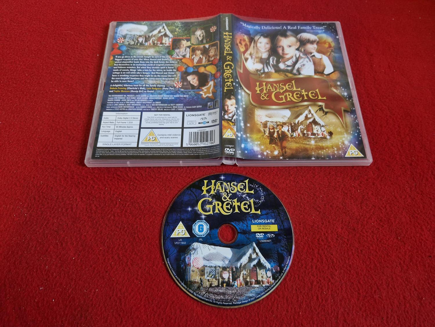 HANSEL & GRETEL till DVD