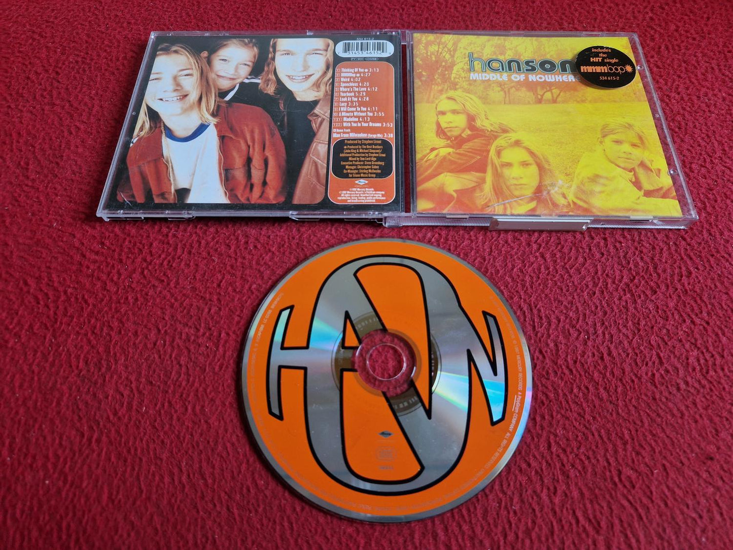 HANSON MIDDLE OF NOWHERE CD