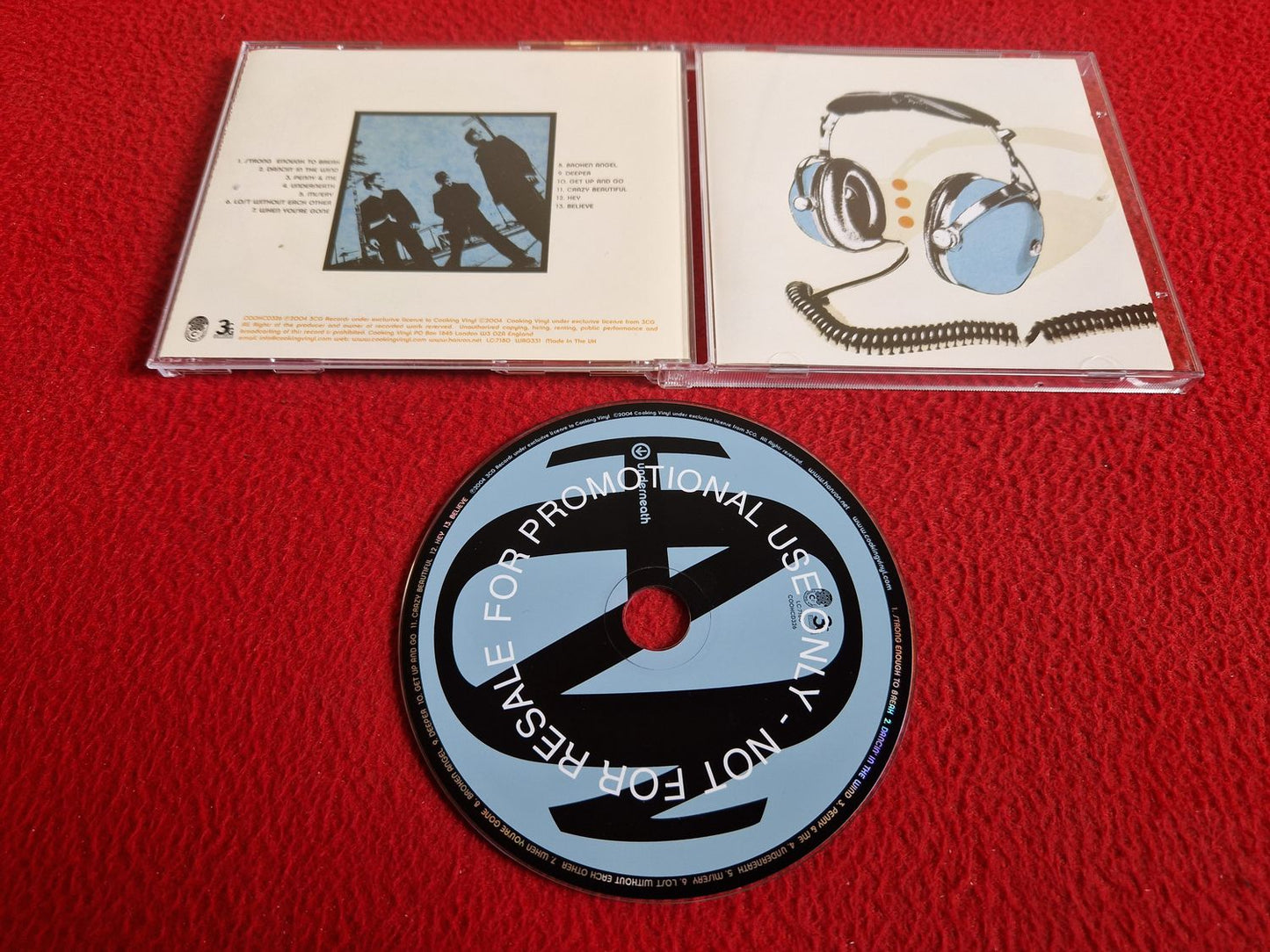 HANSON UNDERNEATH PROMO CD