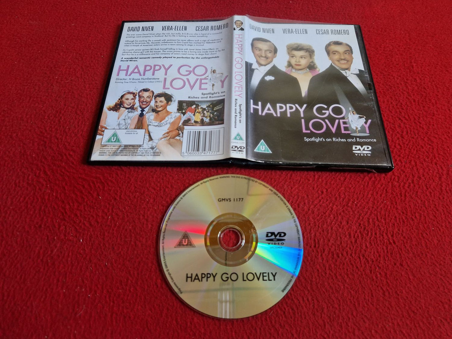 HAPPY GO LOVELY DVD