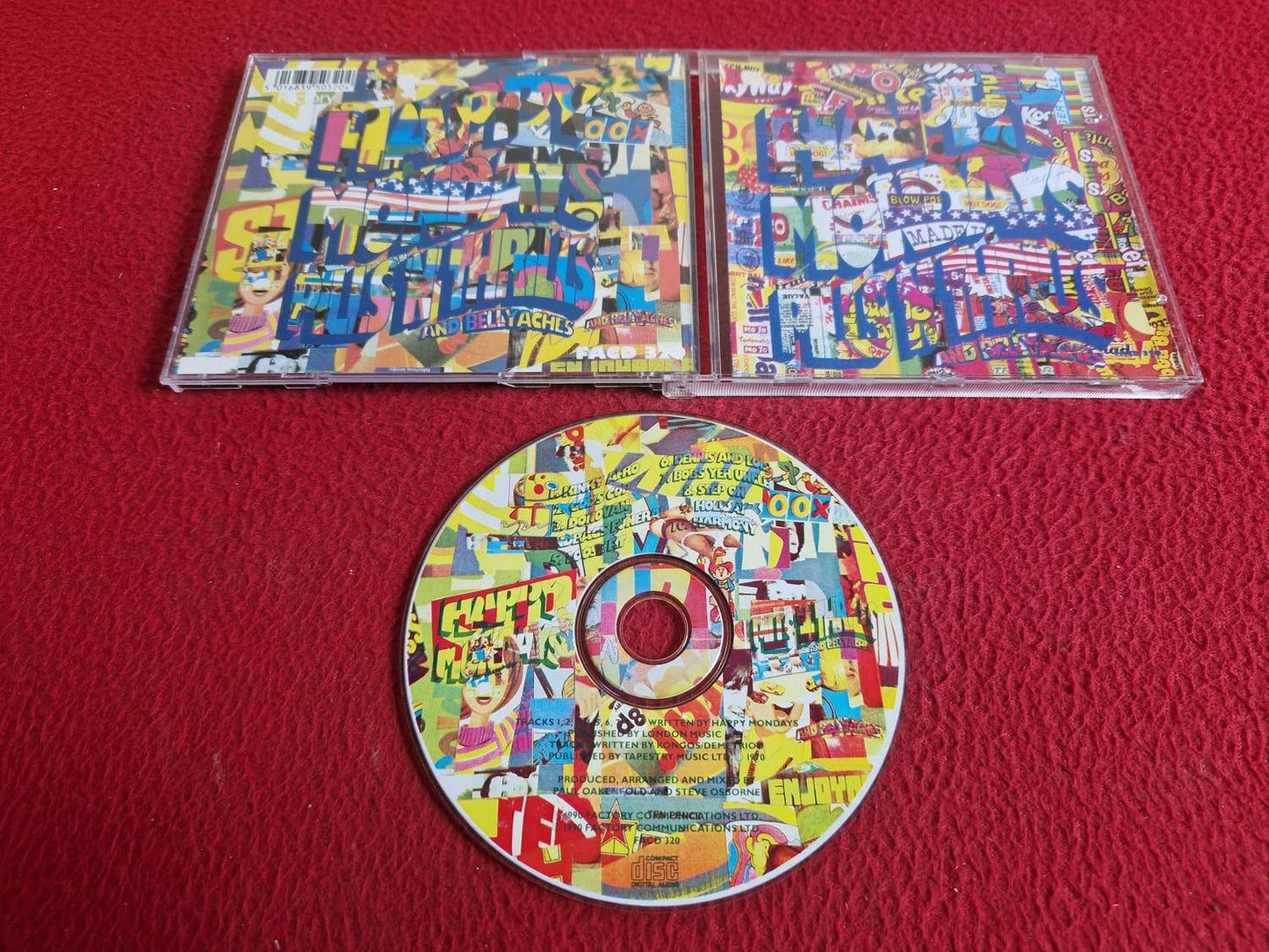 HAPPY MONDAYS PILLS 'N' THRILLS AND BELLYACHES CD