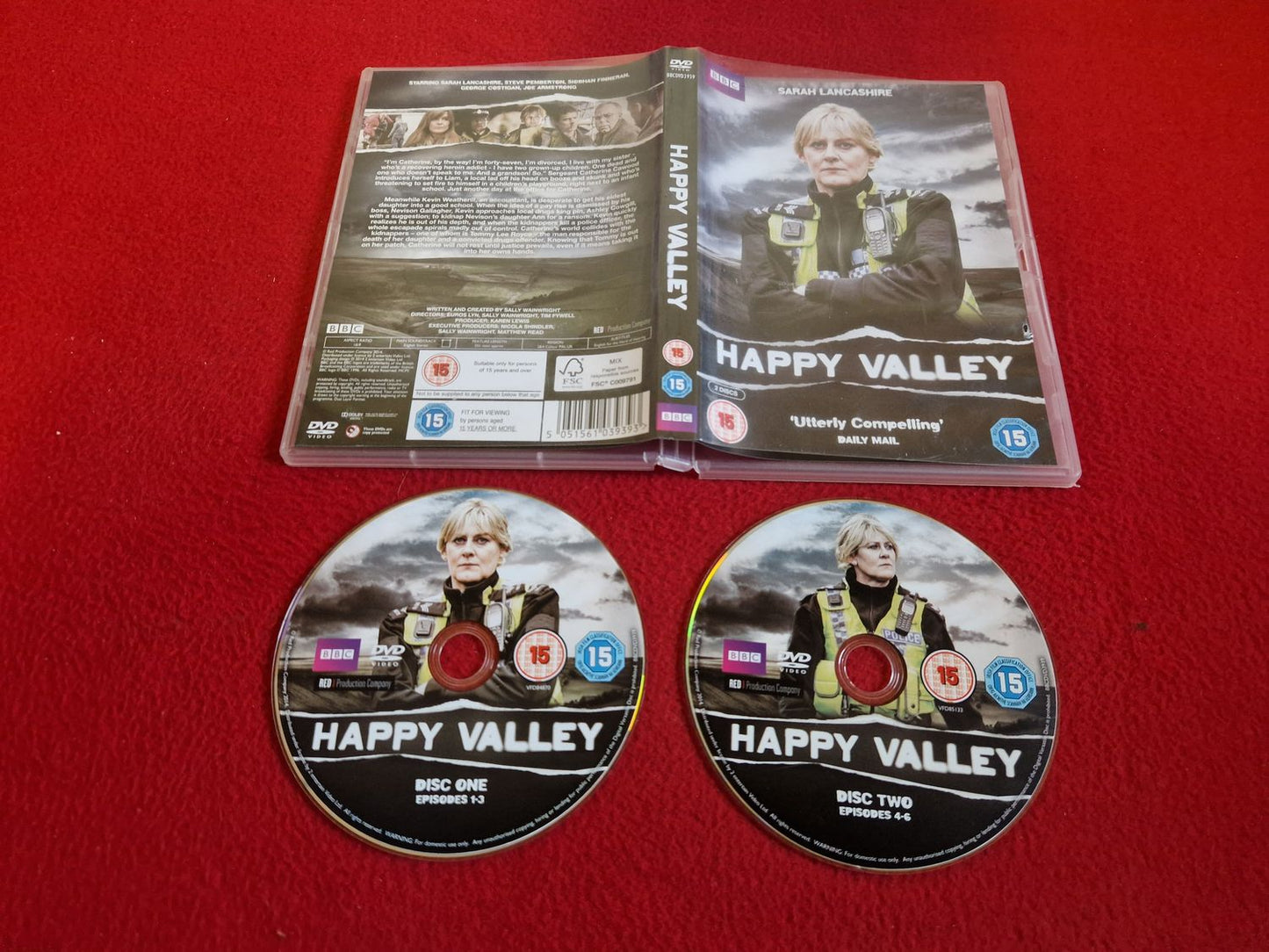 HAPPY VALLEY SARAH LANCASHIRE DVD