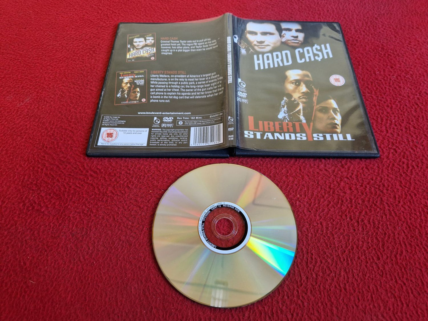HARD CASH / LIBERTY STANDS STILL DVD