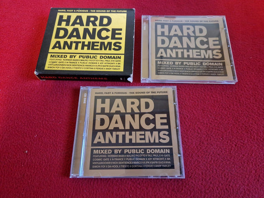 HARD DANCE ANTHEMS MIXED BY PUBLIC DOMAIN CD BOX