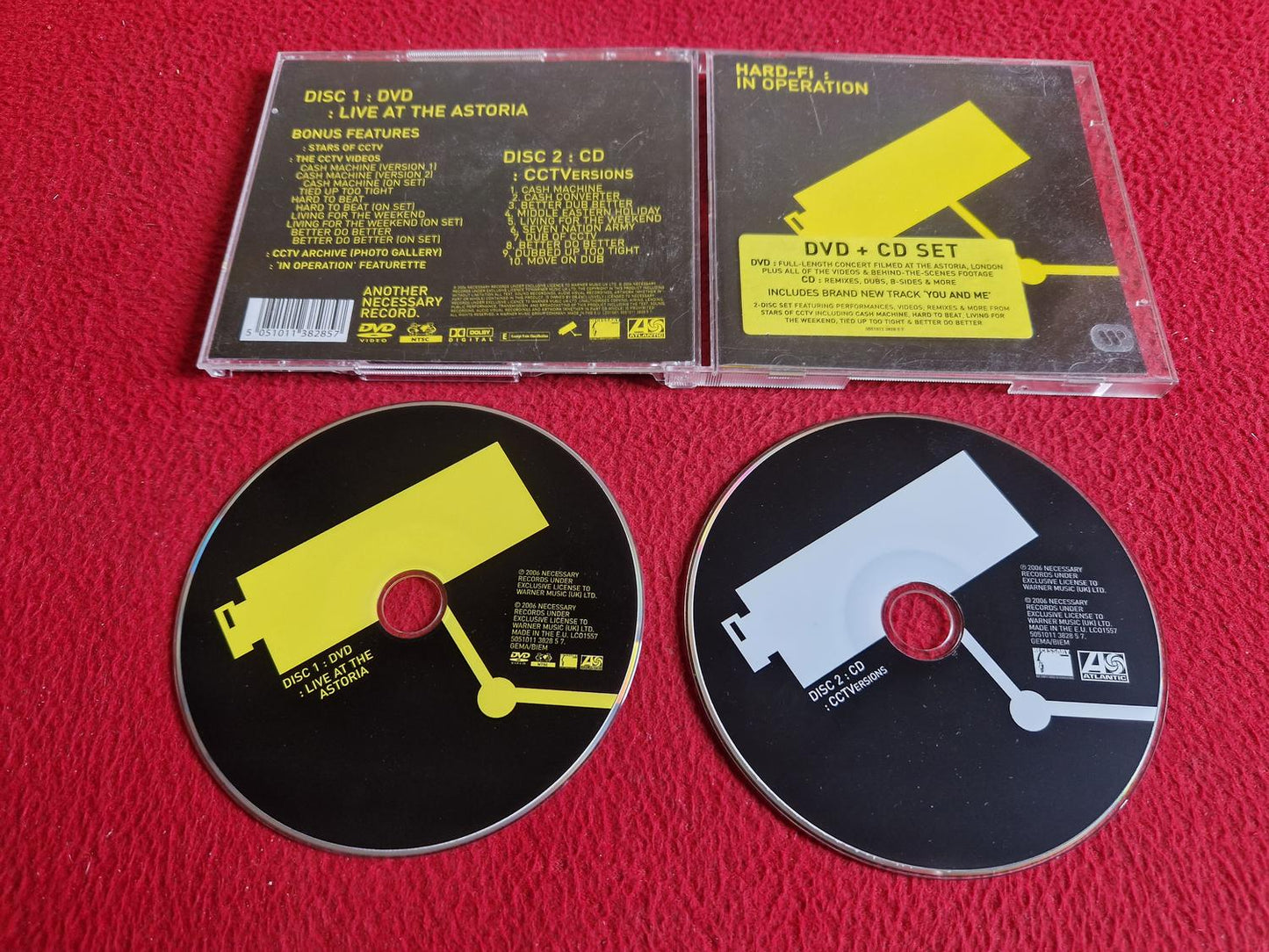 HARD-FI IN OPERATION CD / DVD