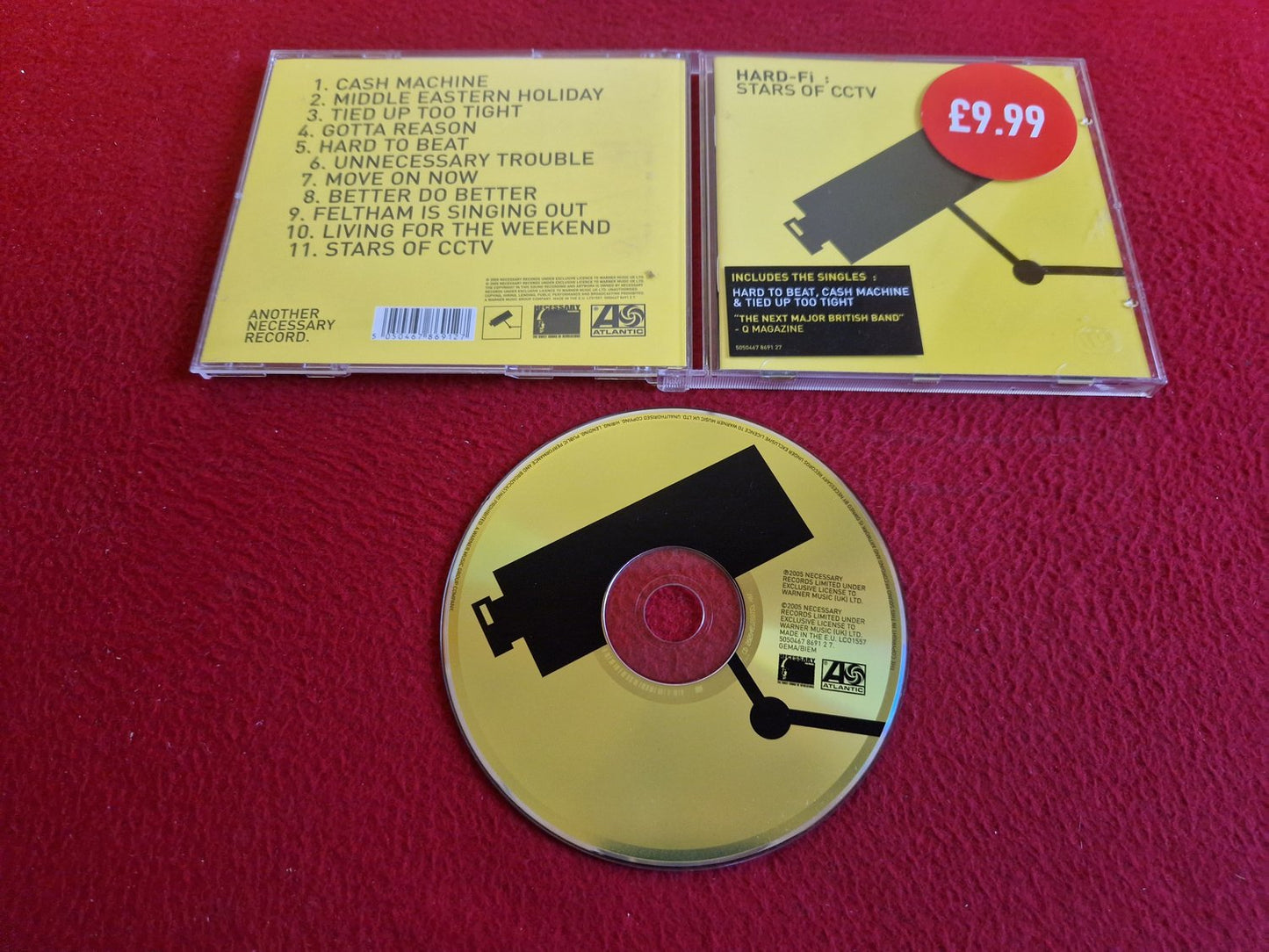 HARD-FI STARS OF CCTV CD