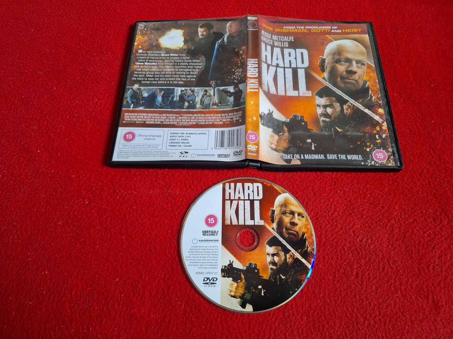 HARD KILL DVD