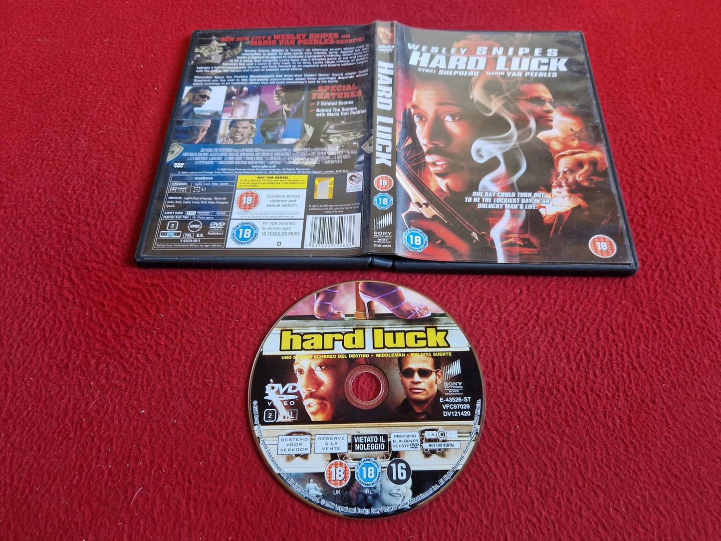 HARD LUCK DVD