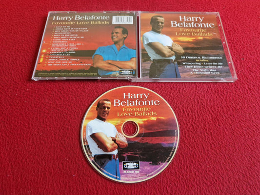 HARRY BELAFONTE FAVOURITE LOVE BALLADS CD