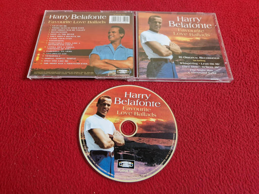 HARRY BELAFONTE FAVOURITE LOVE BALLADS CD