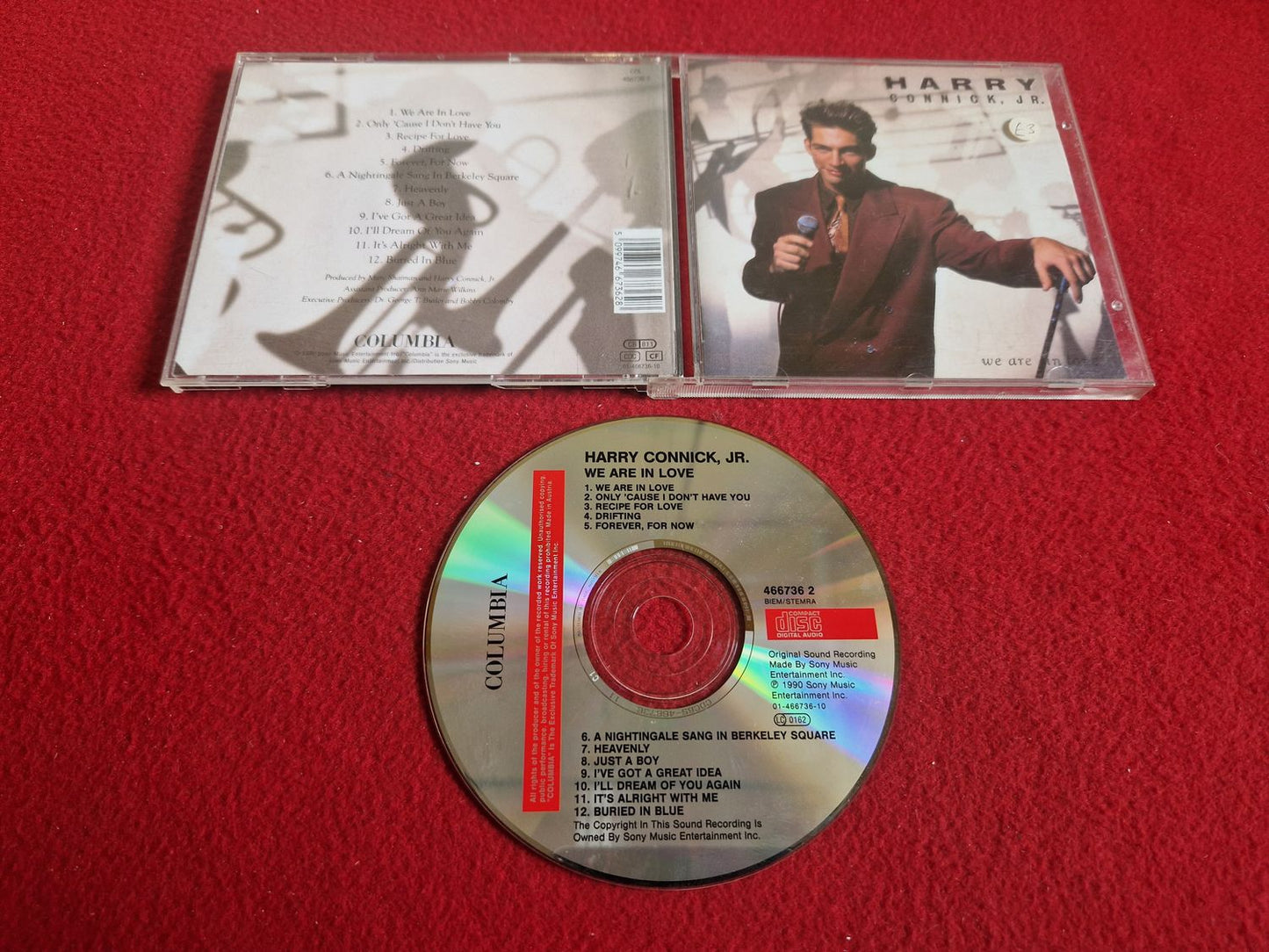 HARRY CONNICK JR WE ARE IN LOVE till CD