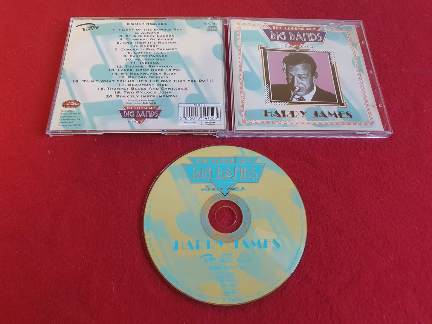 HARRY JAMES [ LEGENDARY BIG BANDS ] till CD