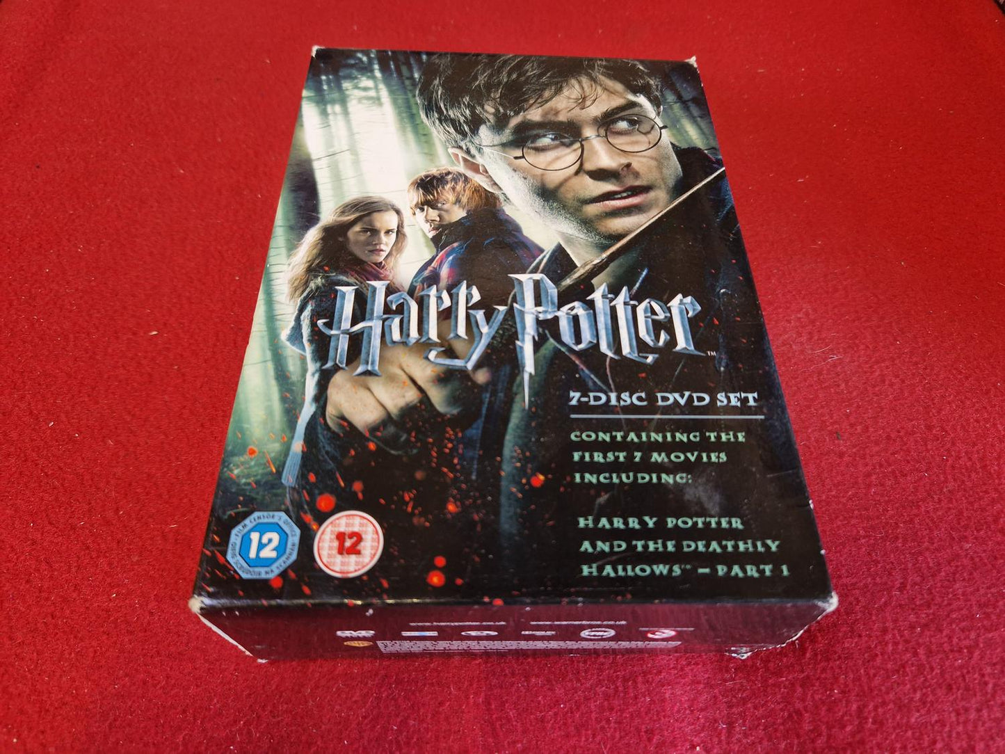 HARRY POTTER 7 MOVIE COLLECTION BOX till DVD