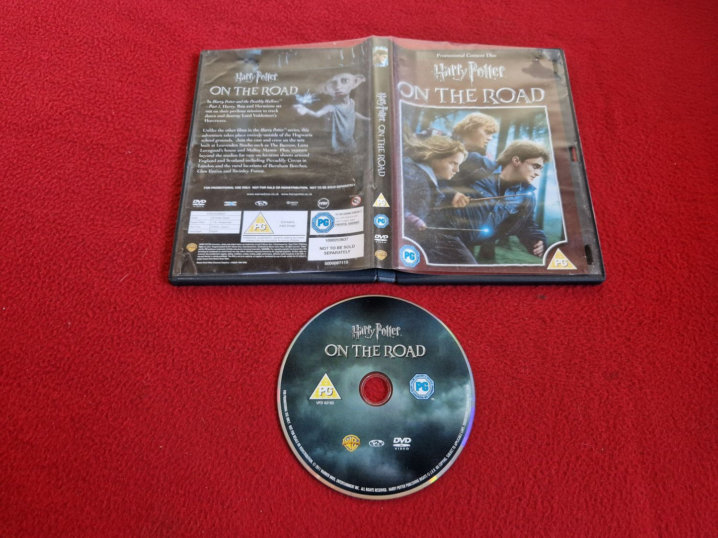 HARRY POTTER ON THE ROAD [ PROMO / OTEXTAD ] DVD