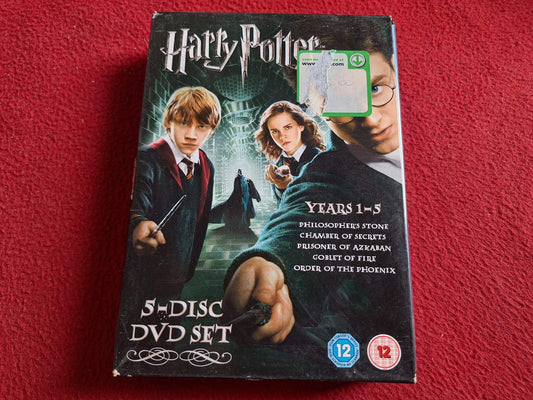 HARRY POTTER YEARS 1 - 5 BOX DVD