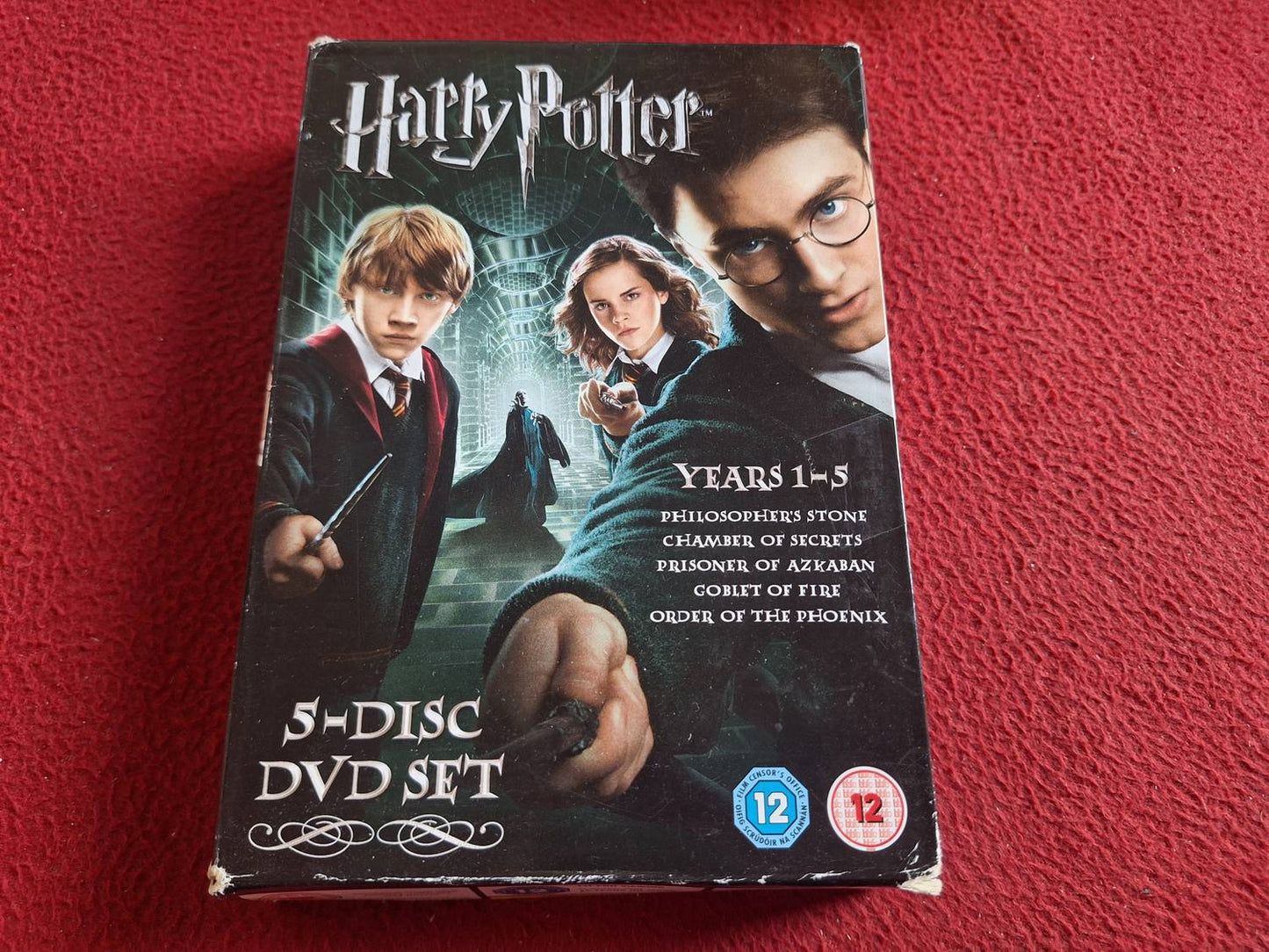 HARRY POTTER YEARS 1 - 5 BOX DVD