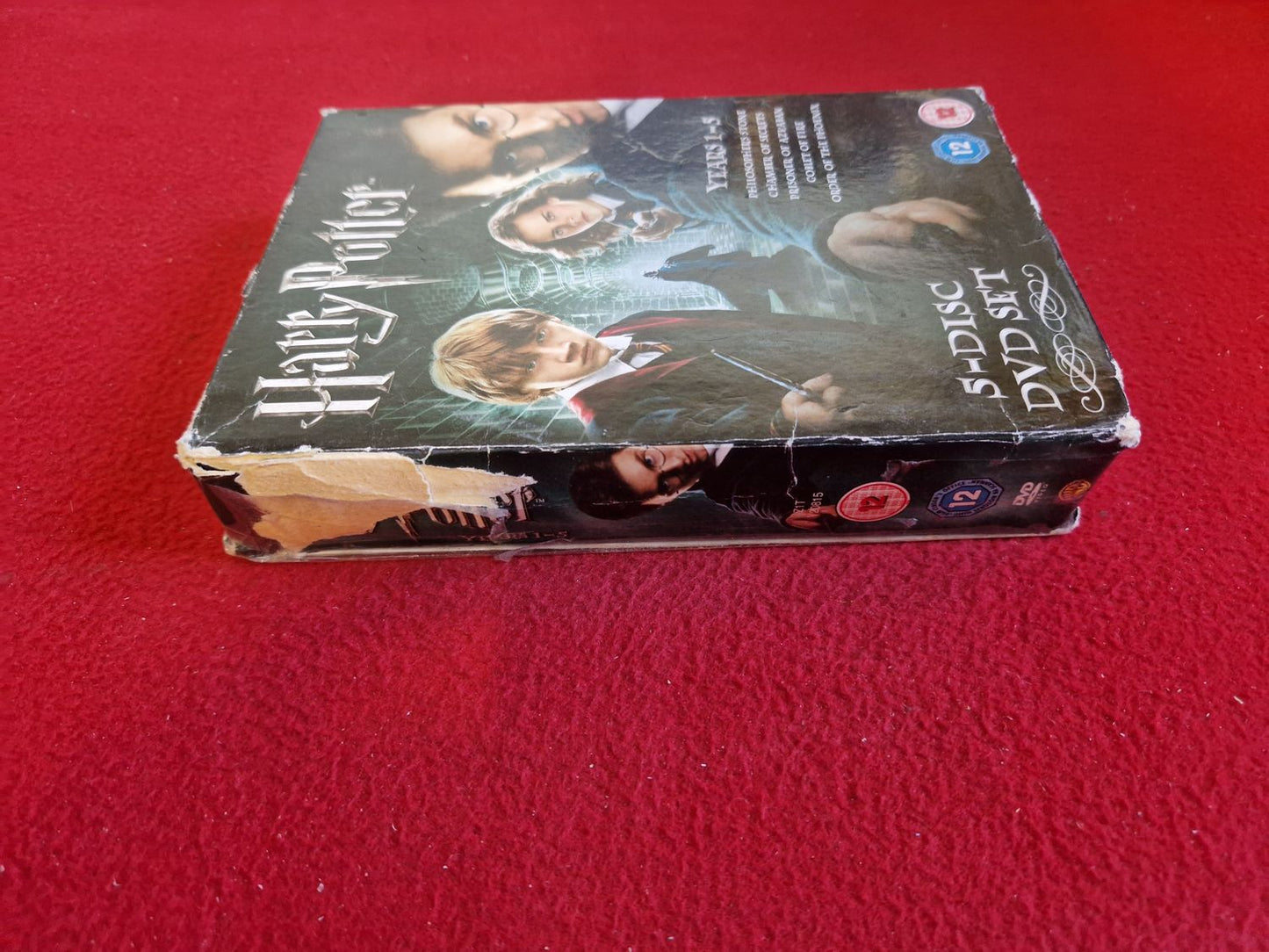 HARRY POTTER YEARS 1 - 5 BOX DVD