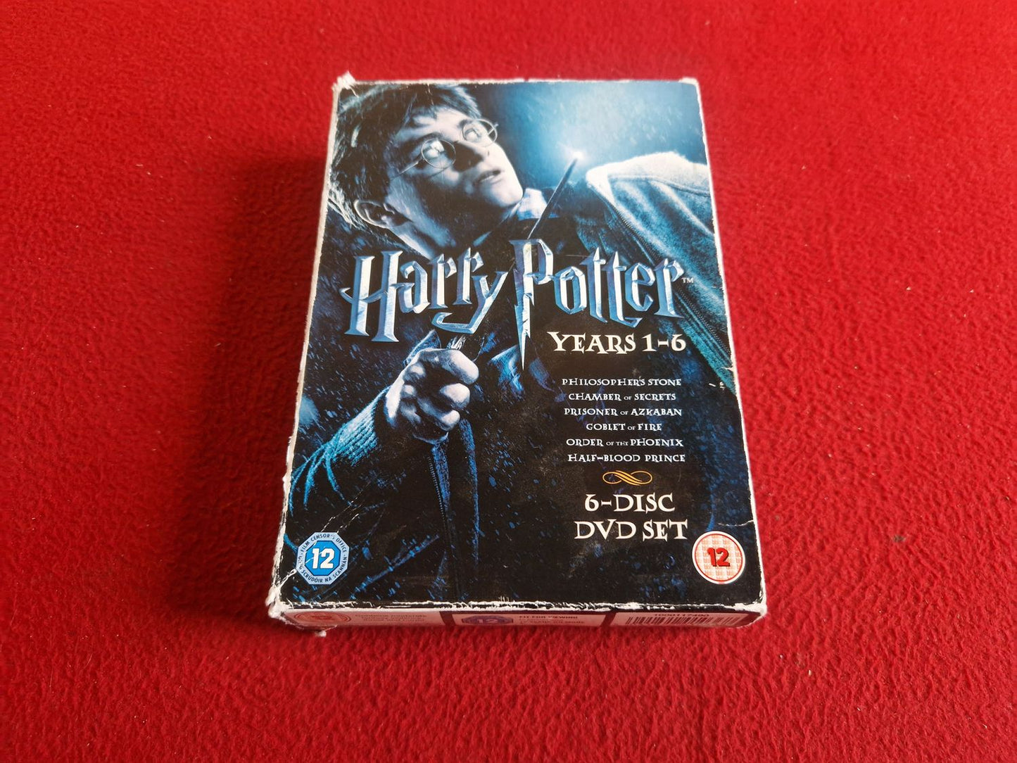 HARRY POTTER YEARS 1 - 6 BOX DVD