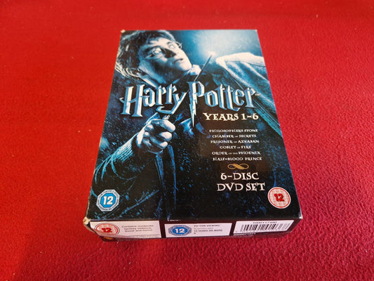 HARRY POTTER YEARS 1 - 6 BOX till DVD