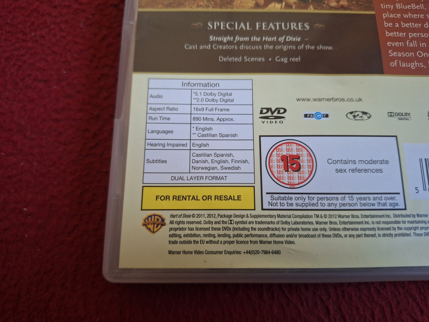 HART OF DIXIE SEASON 1 BOX DVD